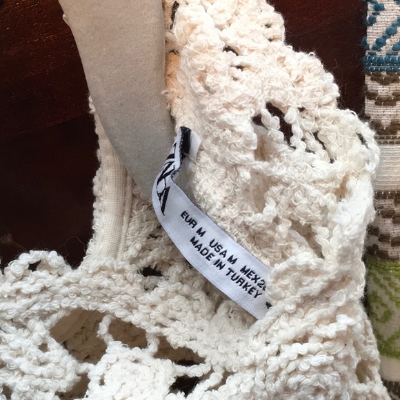 EUC Zara Crochet Top - Picture 5 of 5